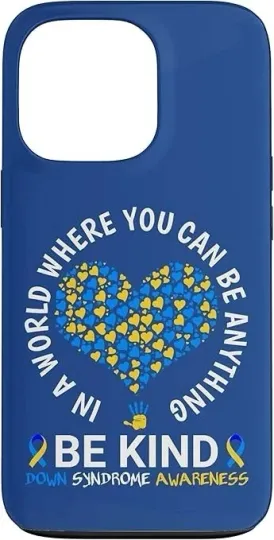 Discover Be Kind Down Syndrome Awareness iPhone 13 Pro Case – 2026 Design
