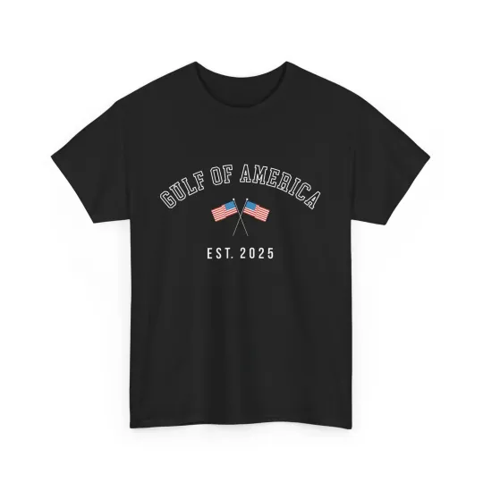 Discover Gul-f Retro Of America Est 2025 USA American Flag Men Women T-Shirt