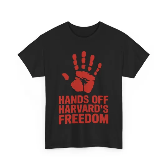 Discover Hands Off Harvard Freedom Of Speech, Resist & Persist T-Shirt