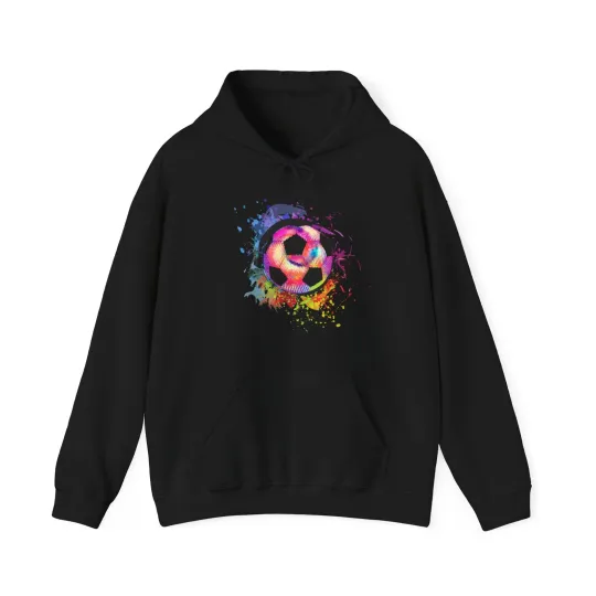 Discover Soccer Ball Hoodie, Sports Lovers Soccer Player Fans Women Men Hoodie