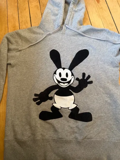 Discover Disney Oswald The Lucky Rabbit UNIQLO UT Parker Hoodie L size