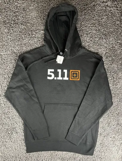 Discover NWTs 5.11 Tactical Men's "Target" Fleece Hoodie - Black- Size Medium