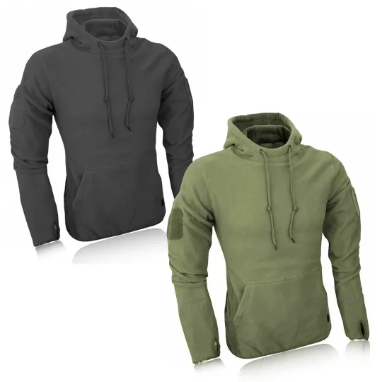 Discover Men's Tactical Fleece Hoodie Military Police Army Fishing Hiking Security Hoodie