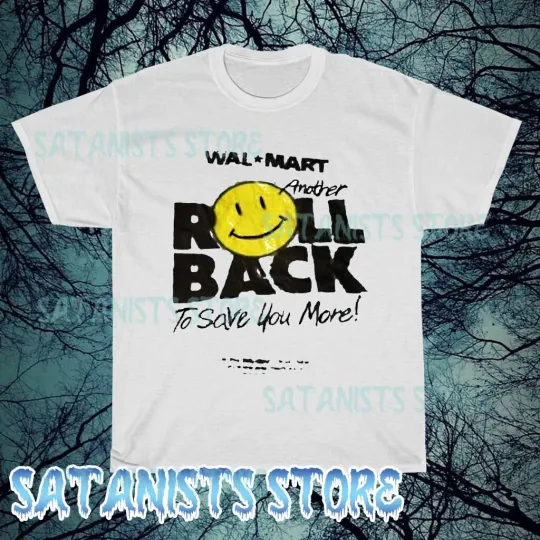 New Walmart Old Logo Men's T-Shirt Funny