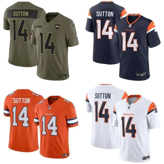 Discover Courtland Sutton Broncos Men’s 3D Jersey