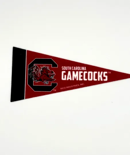 Discover South Carolina Gamecocks Mini Pennant  NCAA SEC Felt Flag Basketball