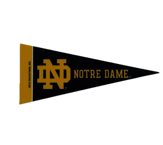 Discover ND Fighting Irish Pennant  Dorm Wall Decor NCAA
