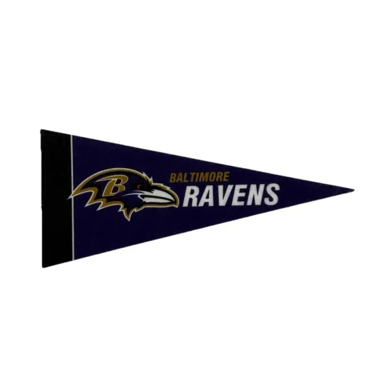 Baltimore Ravens Mini Pennant Football Sports Decor