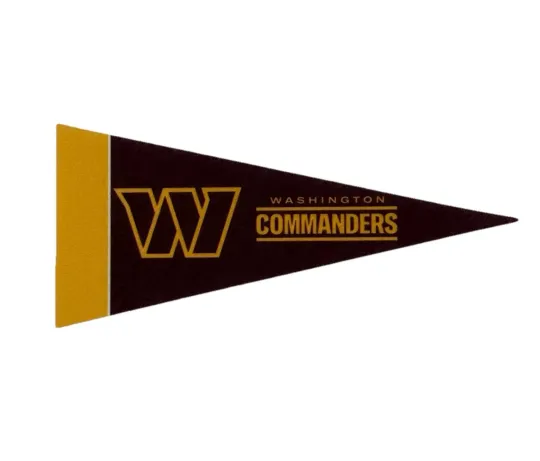 Washington Commanders Mini Football Pennant