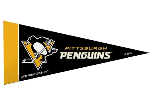 Discover Pittsburgh Penguins Mini Felt Pennant Wall Decor NHL Hockey