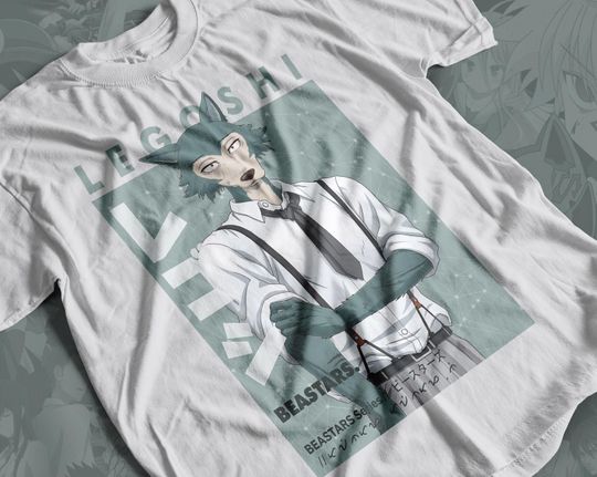 Discover Legoshi Beastars Anime T-shirt Unisex, Anime Manga Shirt, Anime Shirt, Anime Lovers Shirt, Graphic Anime Tee, Manga Shirt, Japanese Shirts