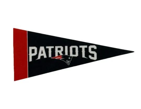 Discover New England Patriots Pennant Decor Football Memorabilia