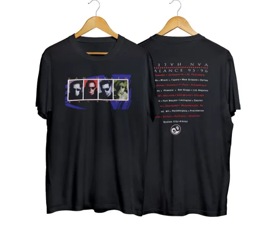 Discover 1995 Van Balance Tour Dates T-Shirt