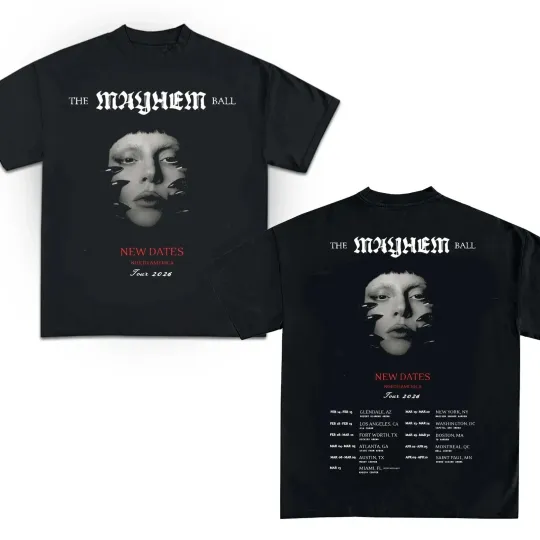 Ld Ga Tour 2026 The Mayhem Ball T-Shirt