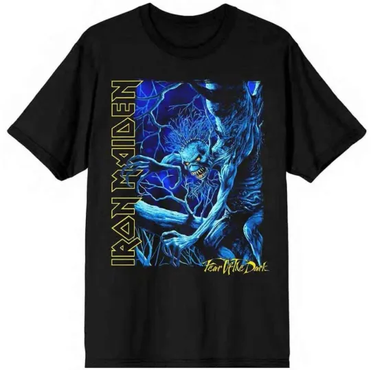Discover Iron Maiden Fear Of The Dark Official T-ShirtT-ShirtTshirt