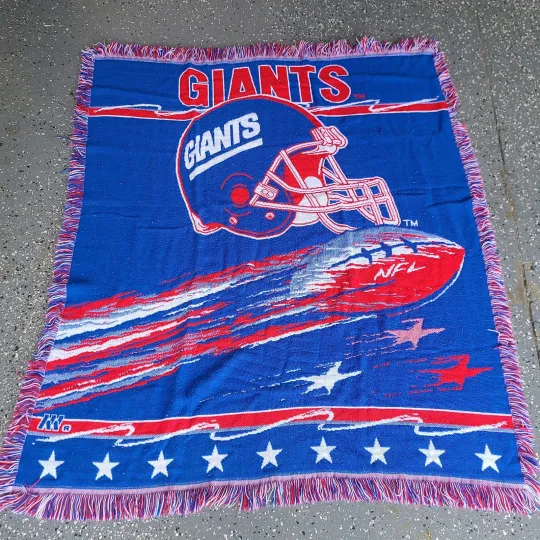 Discover New York Giants Football NFC  Woven Throw Blanket The Northwest Company