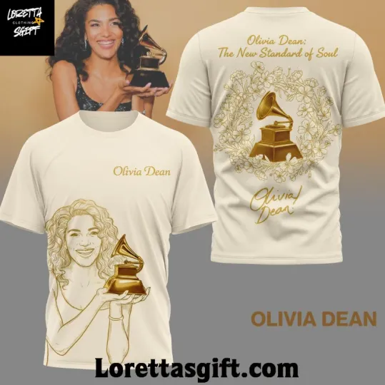 Discover Olivia Dean The New Standard Of Soul 3D T-Shirt