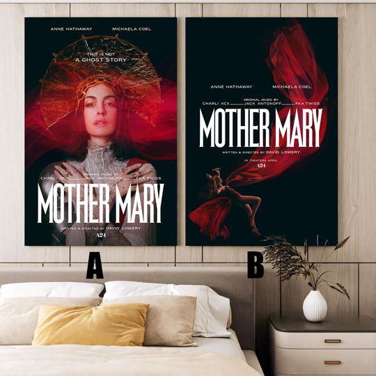 Discover Mother Mary (2026) Movie poster,Frameless canvas posters,Vintage posters,Holiday gift,Room decorations,Christmas gifts