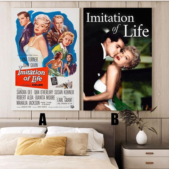 Discover Imitation of Life Movie poster,Frameless canvas posters,Vintage posters,Holiday gift,Room decorations,Christmas gifts