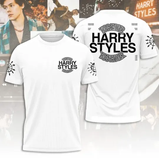 Discover Harry Tour 2026 3D Shirt