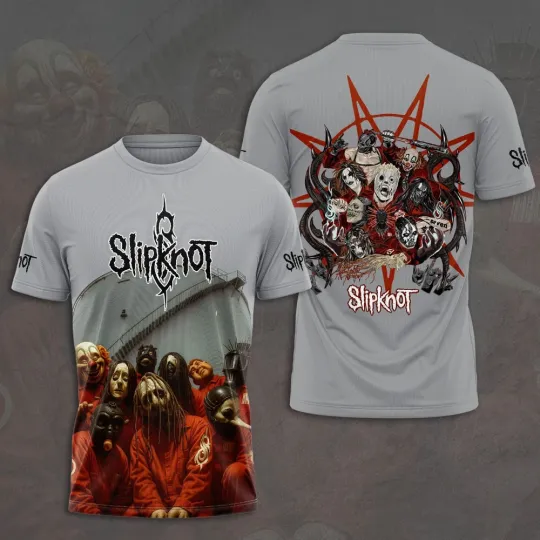 Discover Slip knott 2026 Tour 3D Shirt