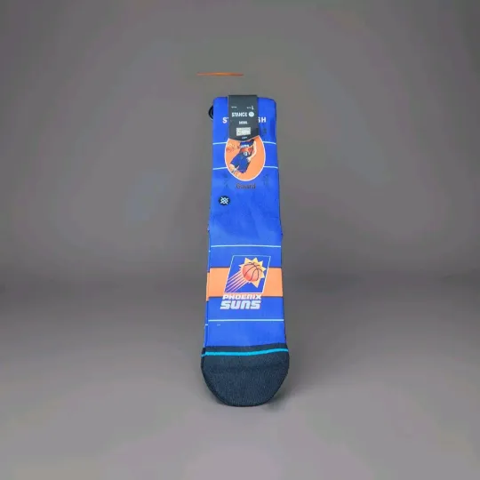 Discover Steve Nash basketball socks Harwod Classcs STANCE x NBA Size L 9-13 Phoenix Suns