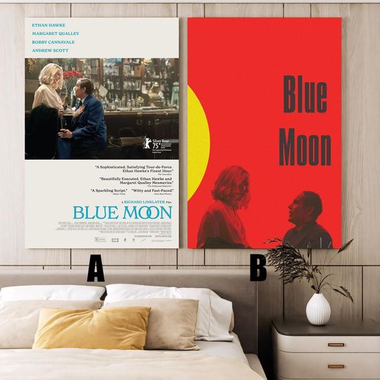 Discover Bl Moon (2025) Movie Poster - Vintage Vertical Wall Art, Room Decor, Holiday Gift