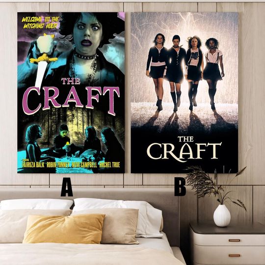 Discover The Craft Movie Poster, Frameless Poster, Vintage Poster, Holiday Gift, Room Decor, Christmas Gift