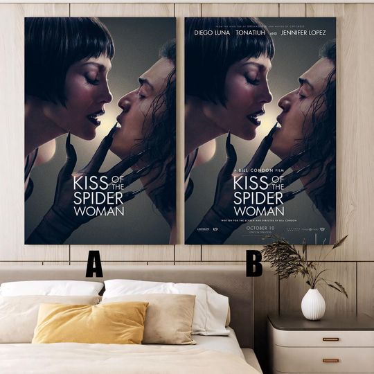 Discover Kiss of the Spider Woman (2025) Movie poster,Frameless canvas posters,Vintage posters,Holiday gift,Room decorations,Christmas gifts