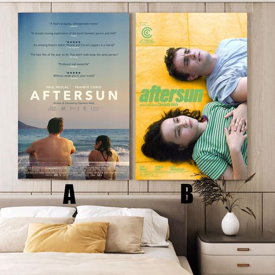 Discover Aftersun (2022) Movie poster,Frameless canvas posters,Vintage posters,Custom posters, Holiday gift,Room decorations,Christmas gifts