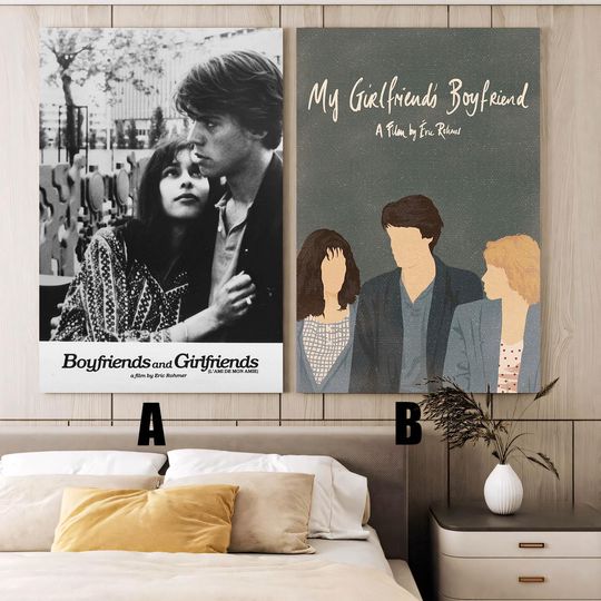 Discover Boyfriends and Girlfriends (1987) Movie poster,Frameless canvas posters,Vintage posters,Custom posters,Room decorations,Christmas gifts