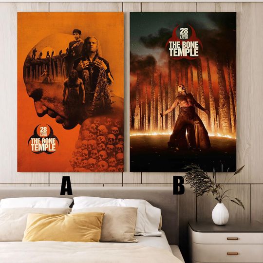 Discover 28 Years Later The Bone Temple (2026) Movie poster,Frameless canvas posters,Vintage posters,Holiday gift,Room decorations,Christmas gifts