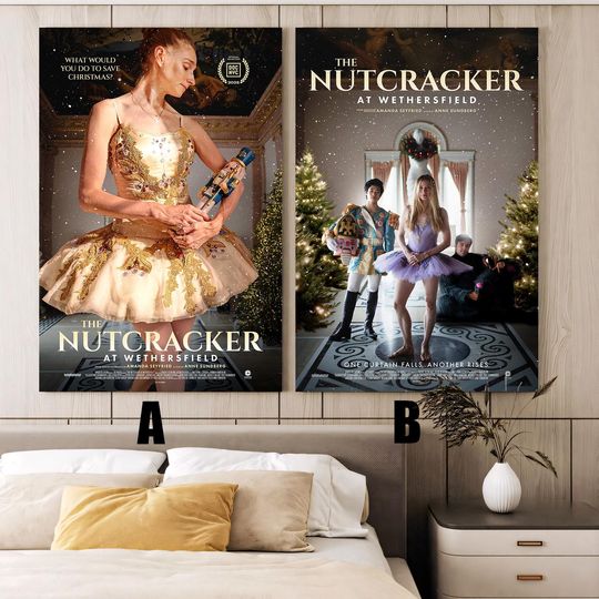 Discover The Nutcracker at Wethersfield (2025) Movie poster,Frameless canvas posters,Vintage posters,Custom posters, Holiday gift,Christmas gifts