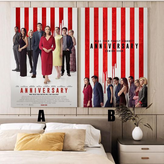 Discover Anniversary (2025) Movie poster,Frameless canvas posters,Vintage posters,Holiday gift,Room decorations,Christmas gifts