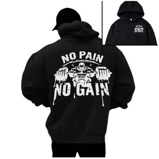 Discover Unisex Pullover Hooded Sweatshirt - Casual Streetwear for Autumn Winter Fall Season Perfect for Gym Workout and Everyday Wear
