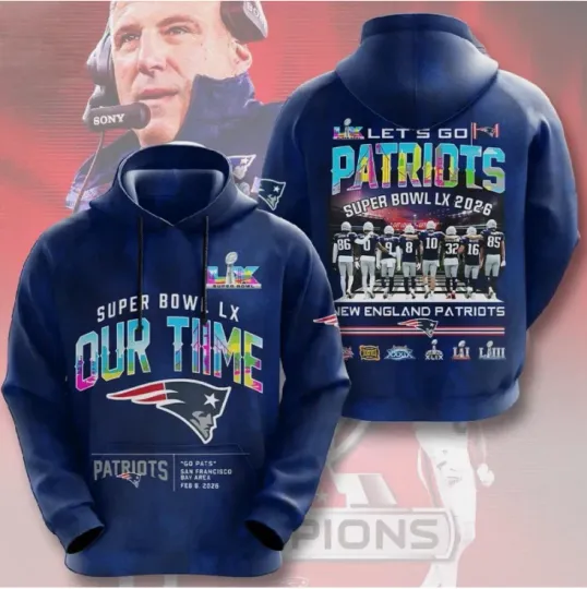 Discover England Champions Bowl Our Time Hoodie 3D