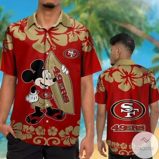 Discover San Francisco Football 49erss Team Hawaiian Shirt
