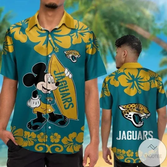 Discover Jacksonville Football Jaguarss Team Hawaiian Shirt