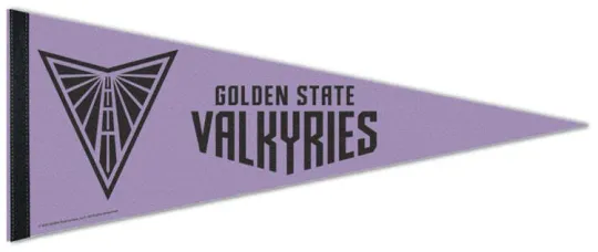 Discover Golden State Valkyries WNBA Basketball Pennant