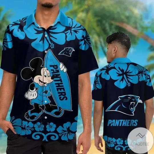 Discover Carolina Football Pantherss Team Hawaiian Shirt