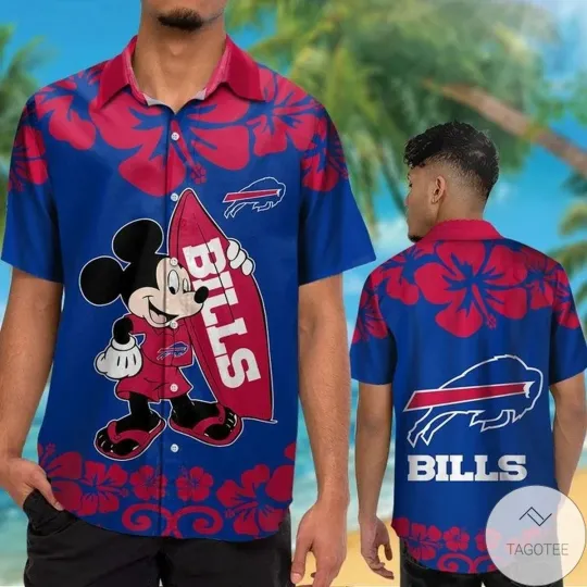 Discover Buffalo Football Billss Team Hawaiian Shirt