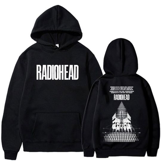 Rock Band Radiohead Return To The Road European Tour Fans Gift Hoodies Men's Women Clothing Fashion Oversized Hooded Sweatshirts