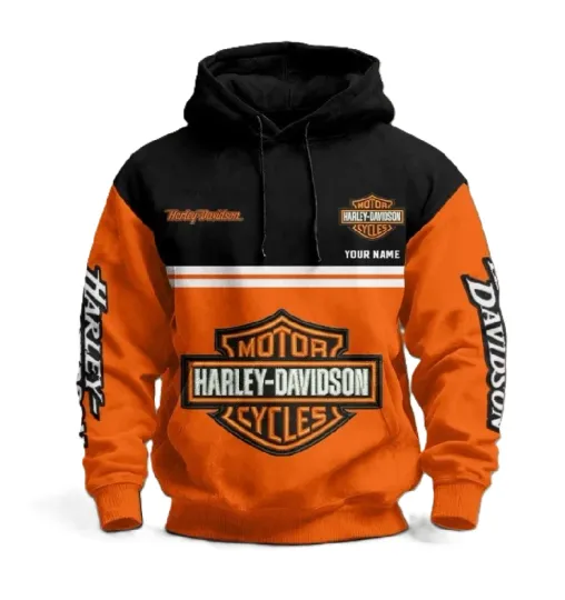 Discover Personalized Harrley Racing Daviidso'n 3D Hoodie , Unisex Adults S-5XL