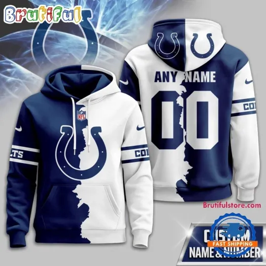 Discover Indianapolis Football Team Coltss Victory Split Limited Hoodie Shirt