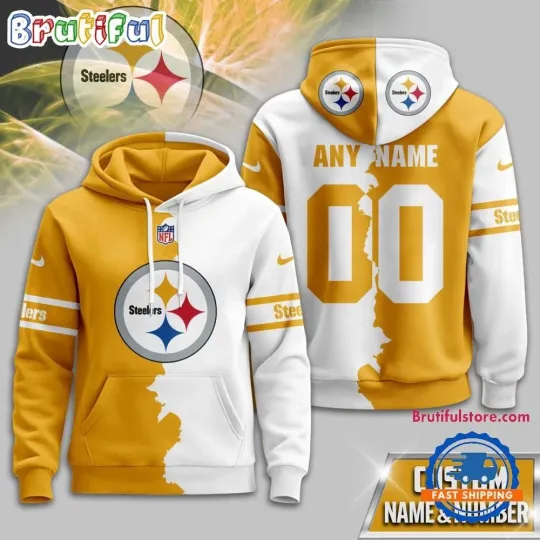 Discover Pittsburgh Football Team Steelerss Victory Split Limited Hoodie Shirt
