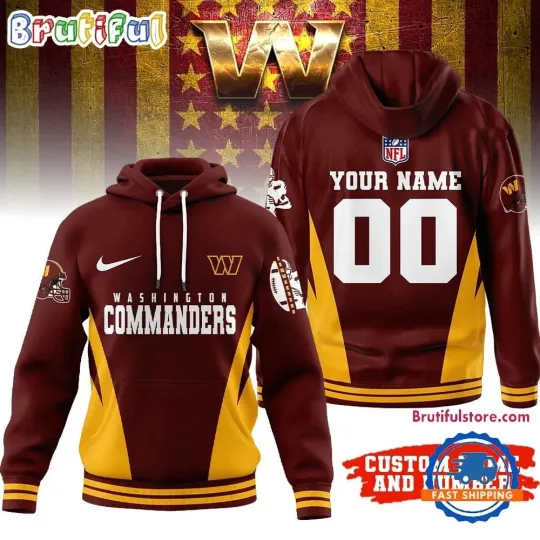 Discover Washington Football Team Commanderss Personalized Fan Limited Edition Hoodie Shi
