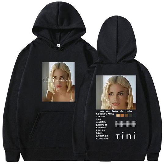 Discover Singer Tini Stoessel Tour Album 2025 Merch Hoody Men Women Clothing Rock Oversized Sweatshirt Fashion High Quality Fleece Hoodie