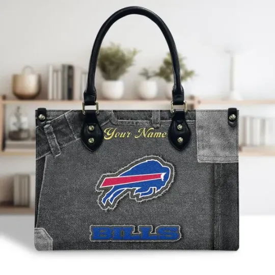Buffalo Bills Leather Bag Handbag For Women