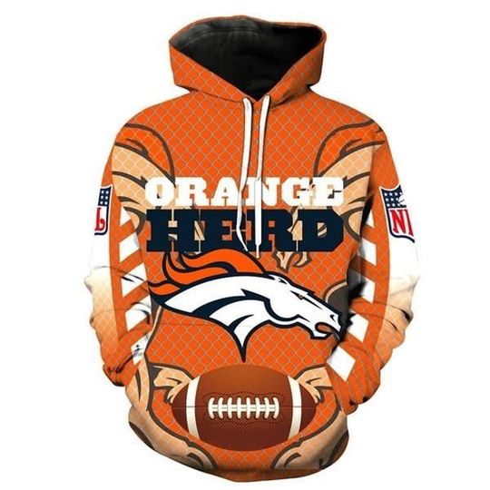 Denver broncos 3D Hoodie