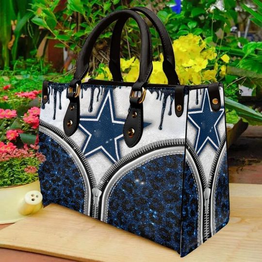 Discover Dallas Cowboys Leather Hand Bag